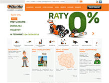 Tablet Screenshot of oleomac.pl
