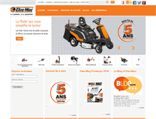 Tablet Screenshot of oleomac.fr